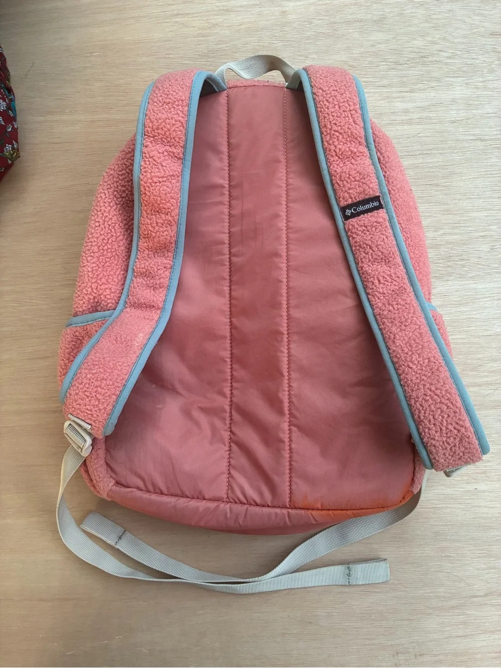 Columbia Sportswear Coral Pink Sherpa Fleece Backpack